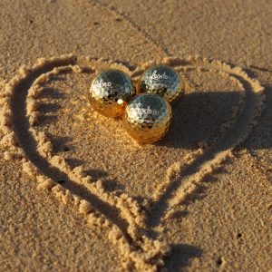 Leodoro Golden Golf Balls